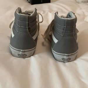 Grey High Top Vans